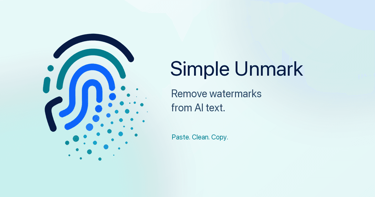 Simple Unmark preview 1
