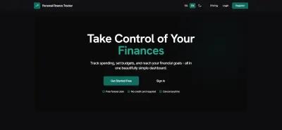 Personal Finance Tracker 