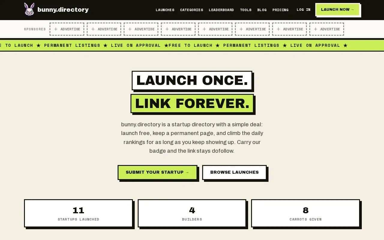 bunny.directory preview 1