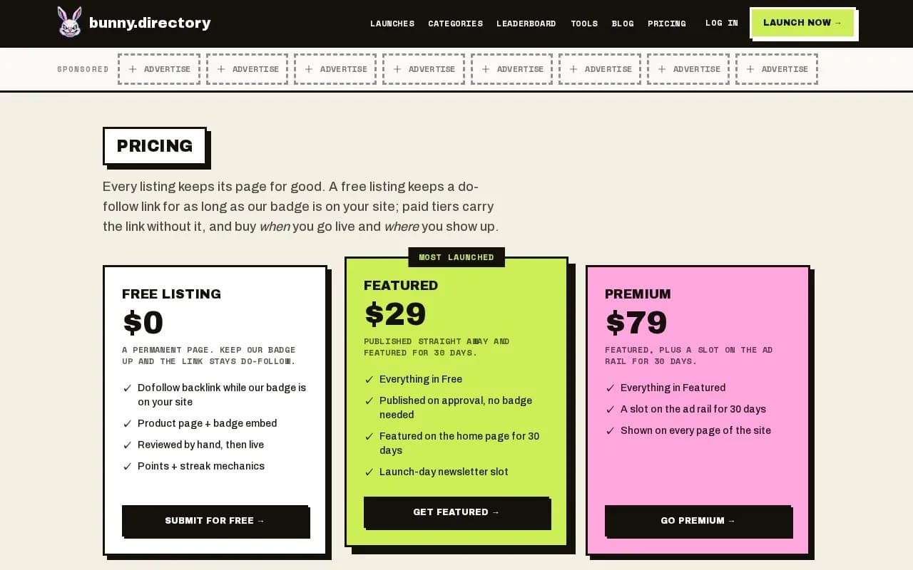 bunny.directory preview 2
