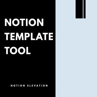 Notion Template Recommender • Notion Elevation