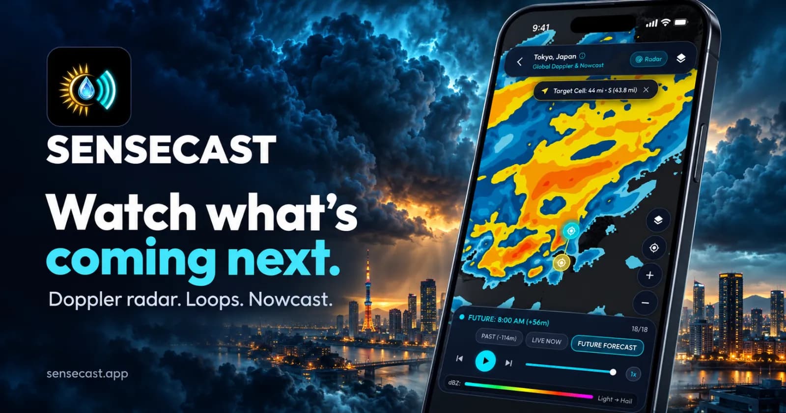 Sensecast — weather you can actually read preview 1