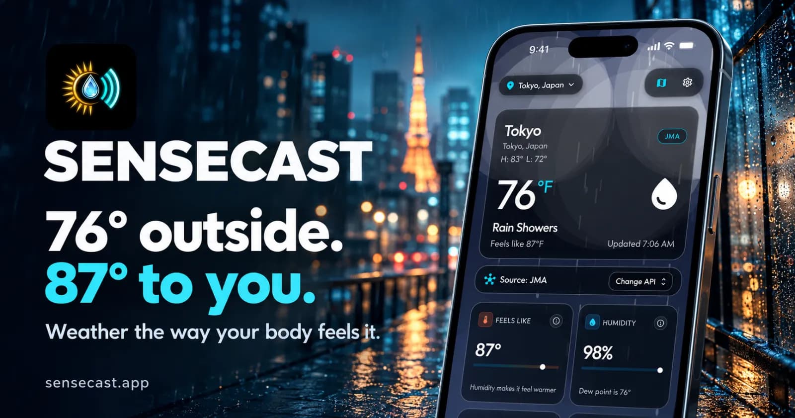 Sensecast — weather you can actually read preview 5