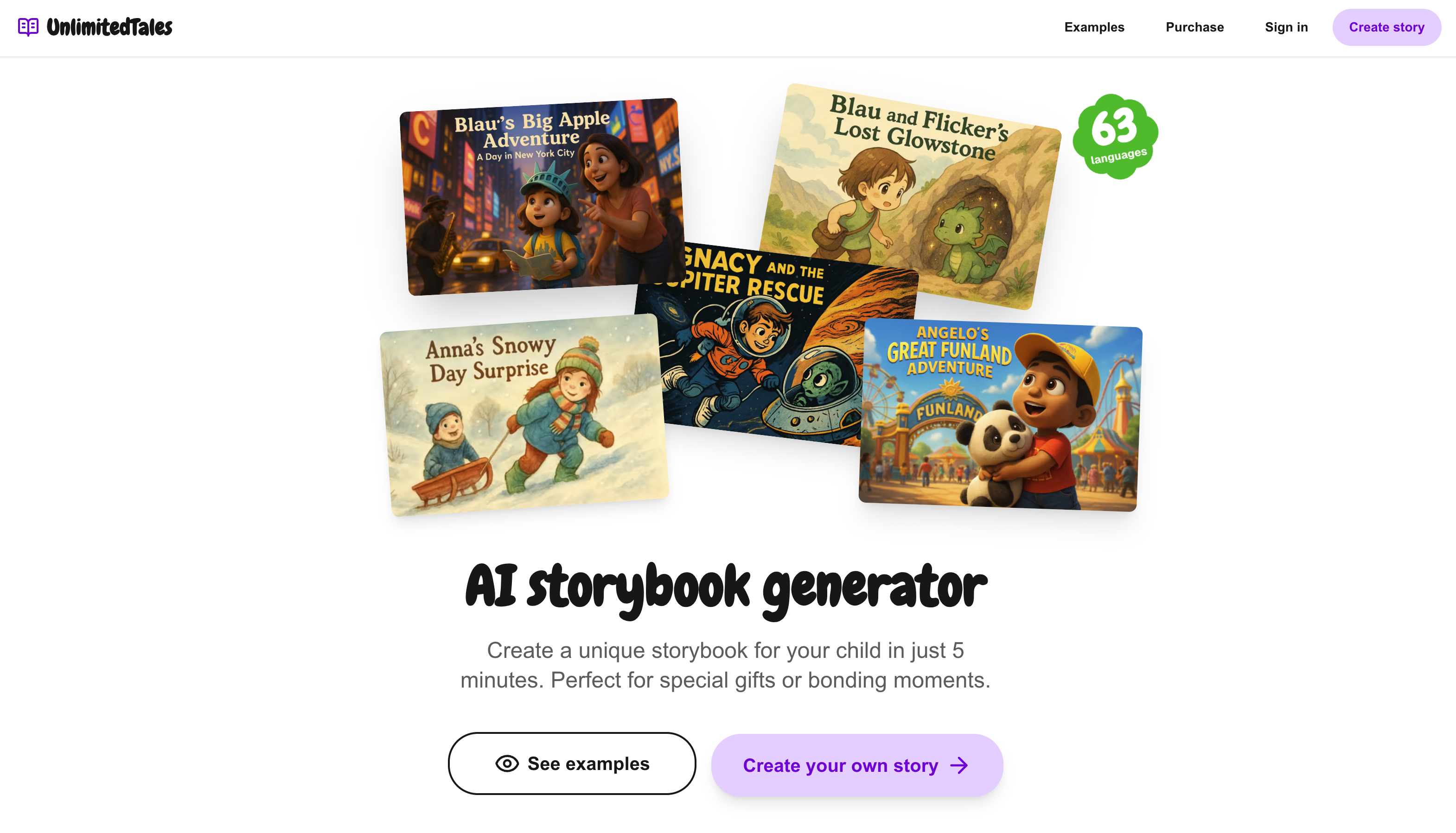 AI Storybook Generator preview 1