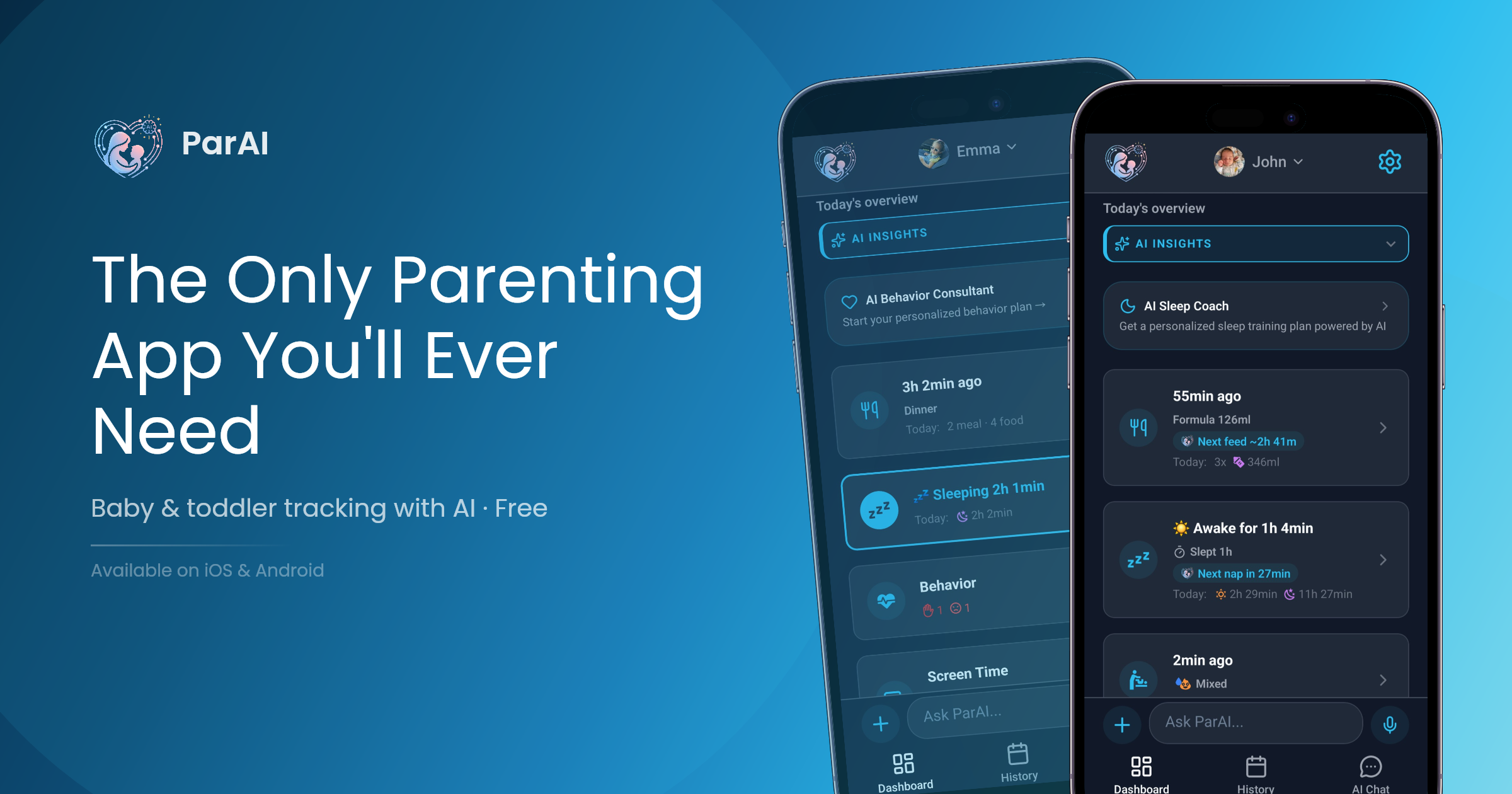 ParAI - AI Baby & Child Tracke preview 1