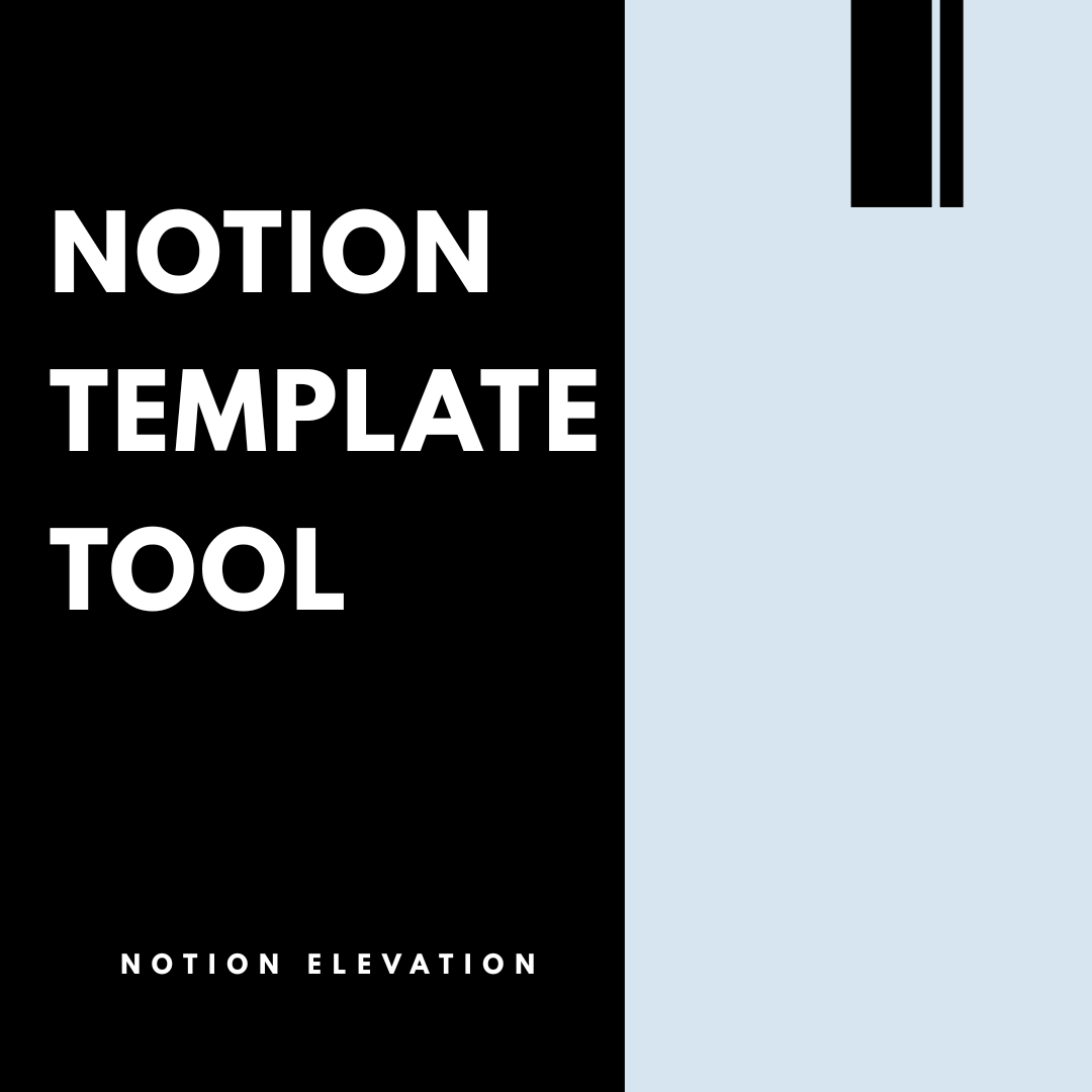 Notion Template Recommender • Notion Elevation preview 1