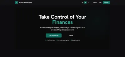 Personal Finance Tracker 