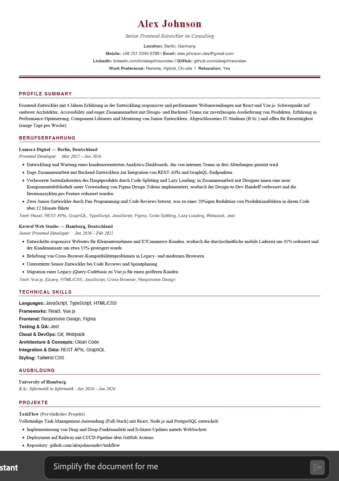 Resumes Coach preview 1