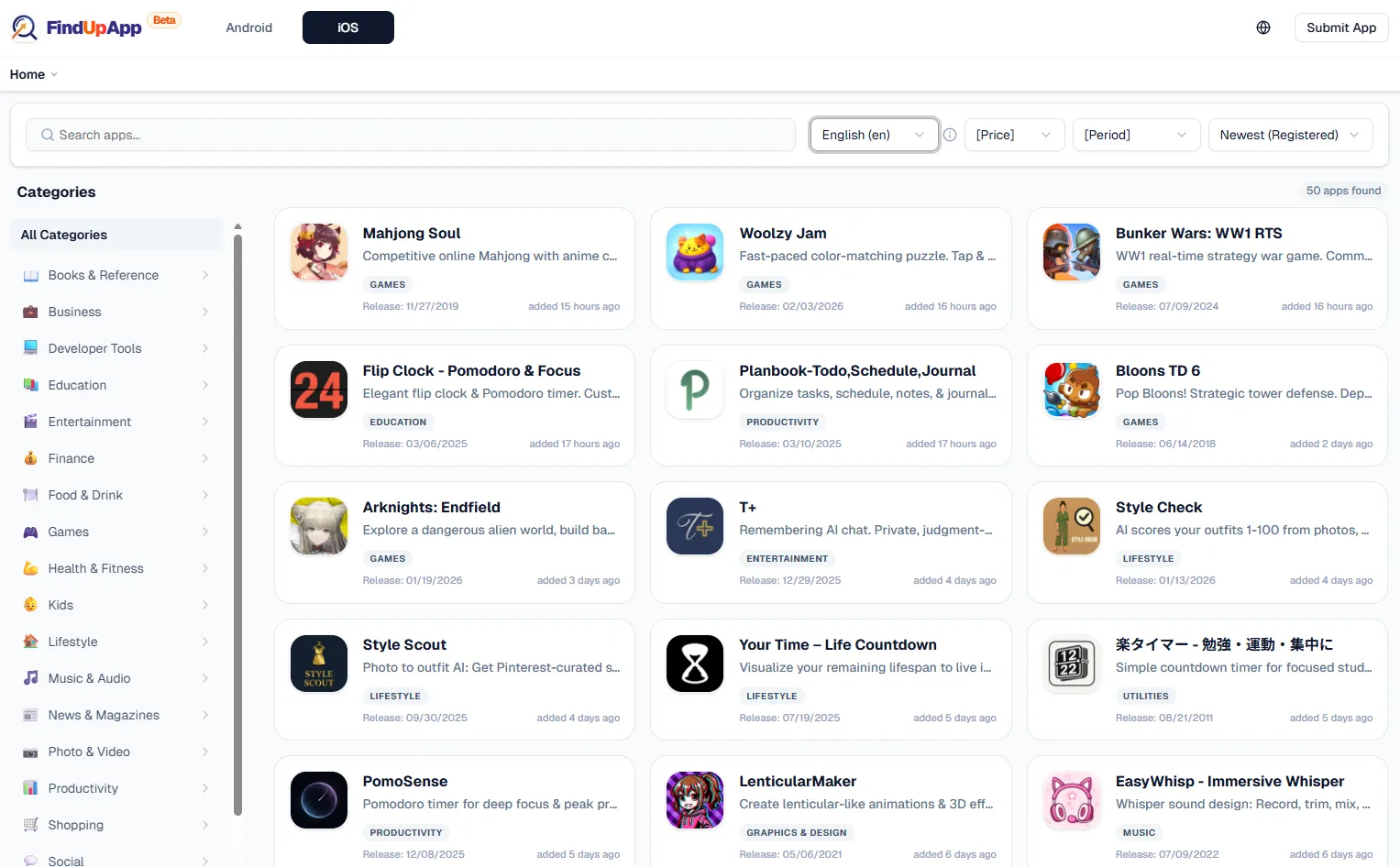 FindUpApp preview 2