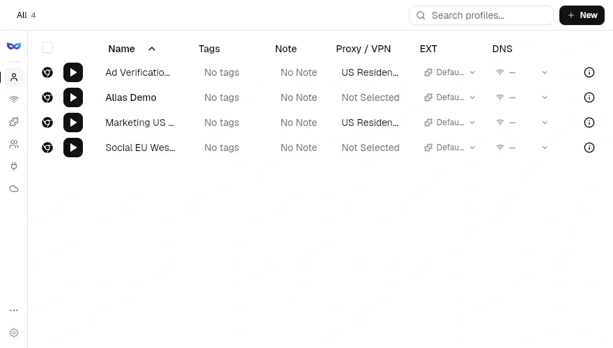 Alias Browser preview 2