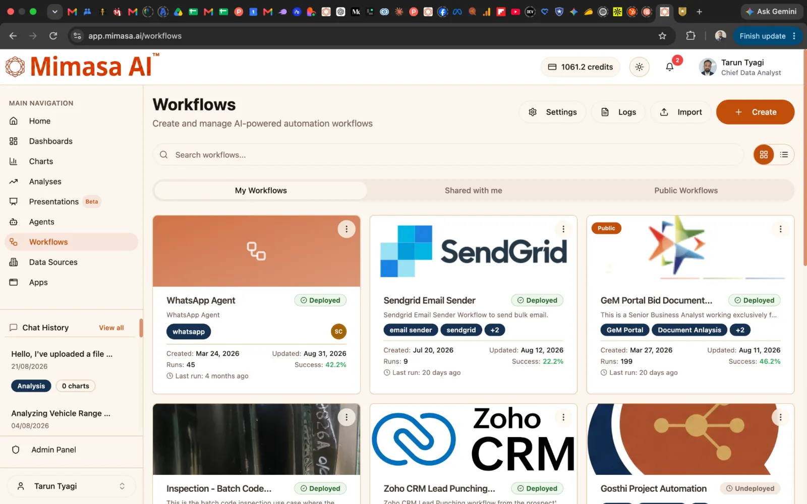 Mimasa AI — Agentic Automation Platform For Enterprises preview 2