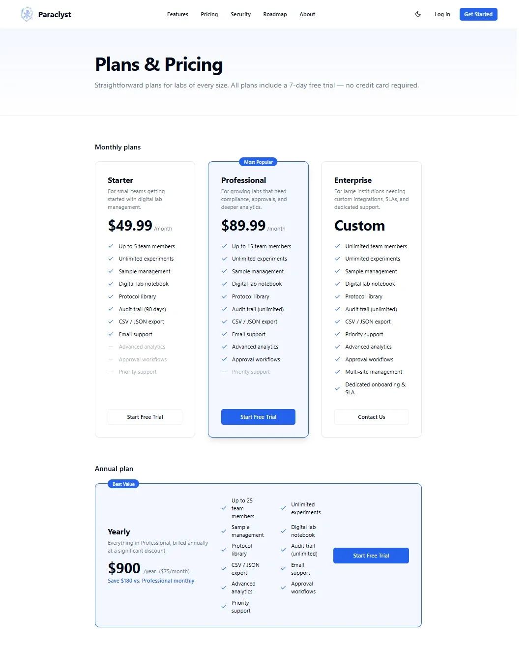 Paraclyst | Research Lab Management Platform preview 4