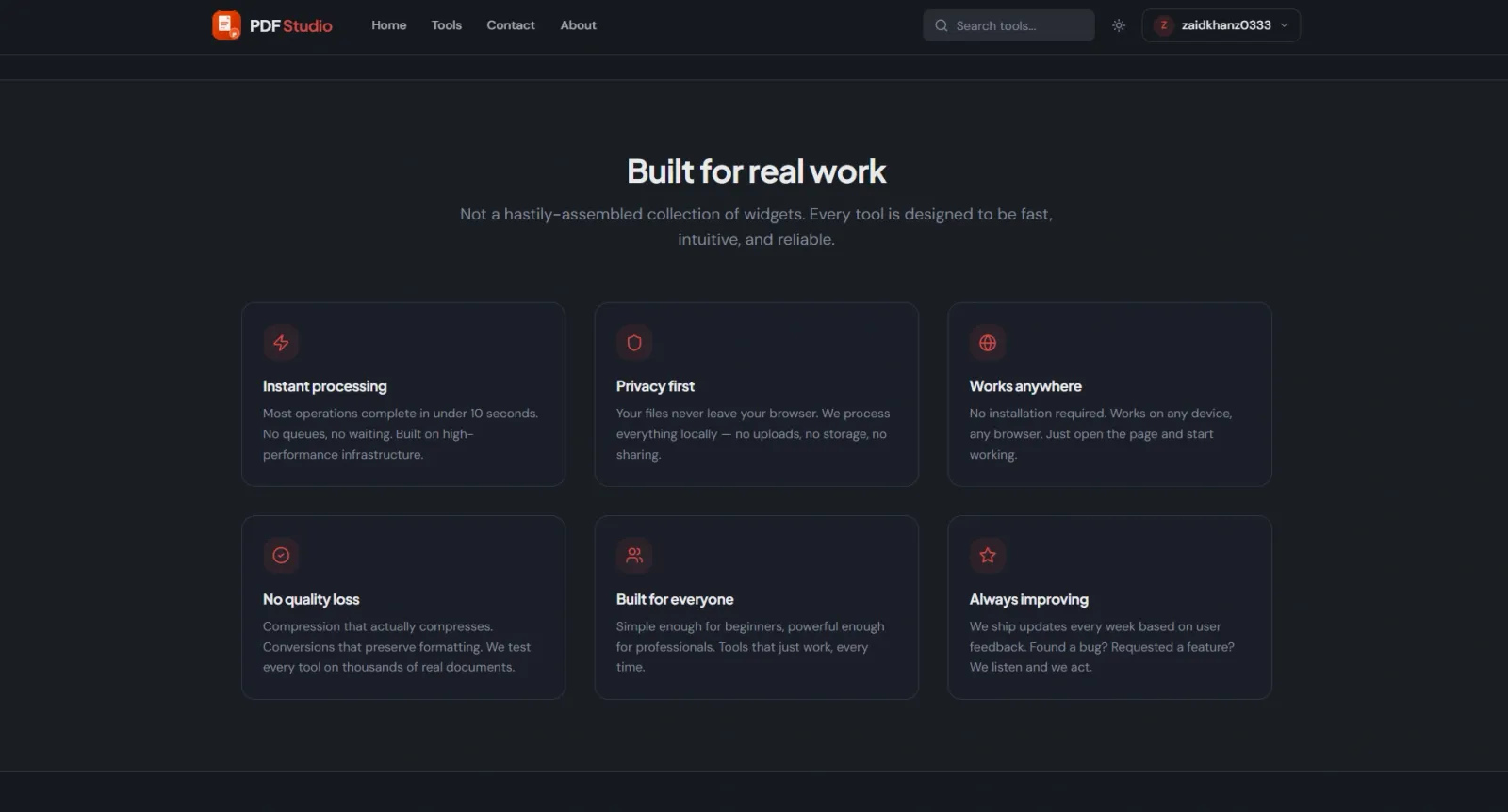 PDF Studio — Free Online PDF Tools preview 5