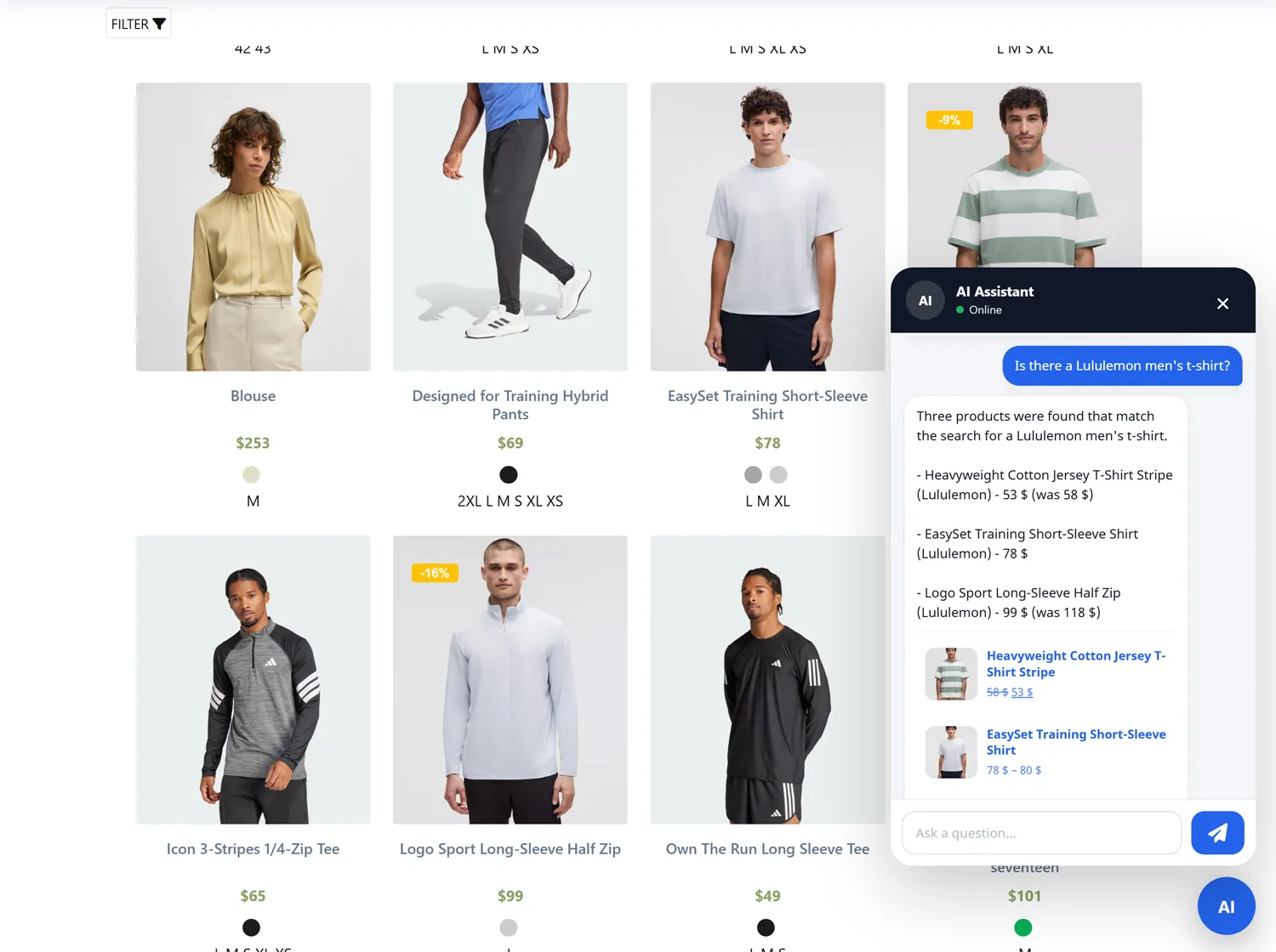 AI Site Chat preview 4