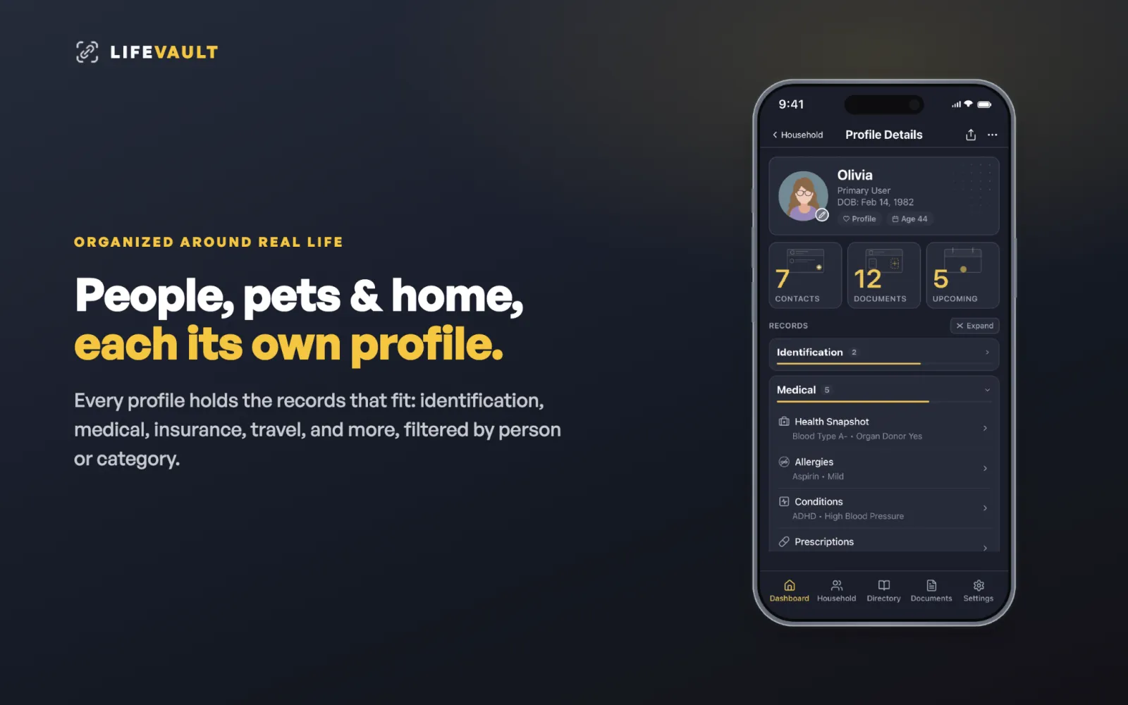 LifeVault: Family Organizer preview 5